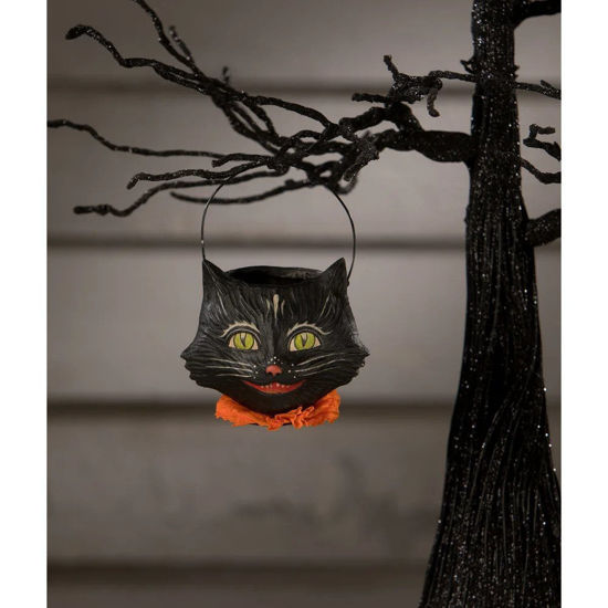 Kitty Bucket Ornament Mini by Bethany Lowe Designs