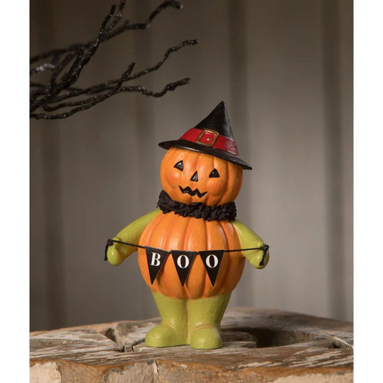 Boo Pumpkin Head Witch by Bethany Lowe Designs