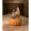 Traditional Turkey On Pumpkin by Bethany Lowe Designs