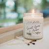 Sweet Grass & Amber Soy Candle by 1803 Candles