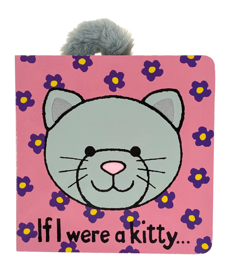 If I Were A Kitty Book (Grey) by Jellycat