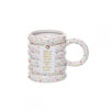 Dip It In Glitter Confetti Ribbed Mug by Totalee Gift