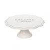 Eat Cake First Cake Pedestal by Totalee Gift