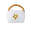White Chewy Vuiton Purse, Large by Haute Diggity Dog