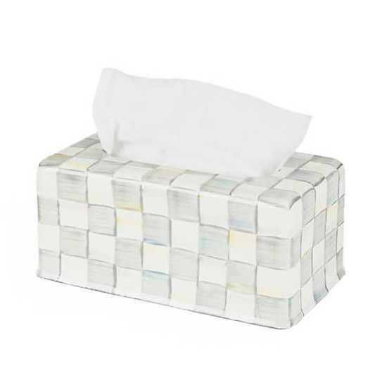 Sterling Check Standard Tissue Box Cover - Thumbnail 2