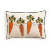 Carrot Lumbar Pillow by MacKenzie-Childs