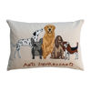 Anti Depressants Embroidered Dog Pillow by Creative Co-op