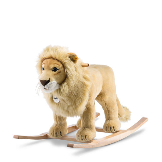 Leo Rocking Lion, Golden Blonde by Steiff