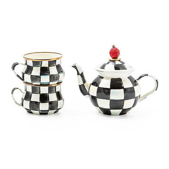 Courtly Check Tea Party Set by MacKenzie-Childs