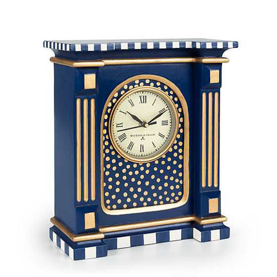 Royal Check Mantel Clock by MacKenzie-Childs