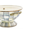 Sterling Check Enamel Almost Everything Bowl by MacKenzie-Childs