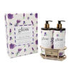Lavender Fields Soap & Lotion Caddy Set by MacKenzie-Childs