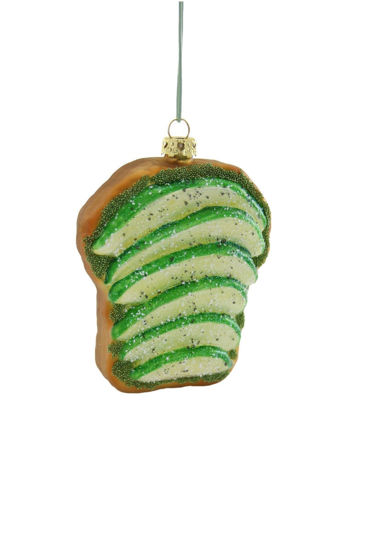 Avocado Toast Ornament by Cody Foster