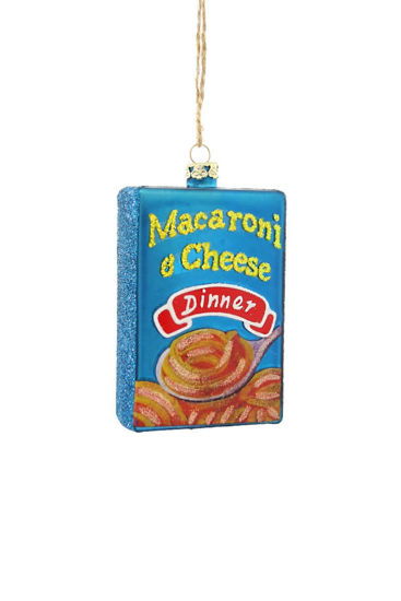 Mac & Cheese Box Ornament by Cody Foster