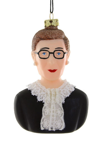 Ruth Bader Ginsburg Ornament by Cody Foster