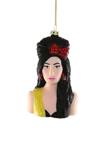 Amy Winehouse Ornament by Cody Foster