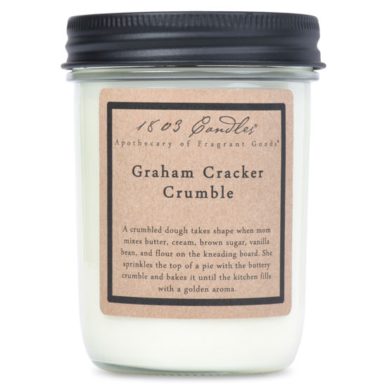 Graham Cracker Crumble Jar by 1803 Candles