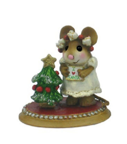 Missy Loves Santa AH-08 (White Special) by Wee Forest Folk®