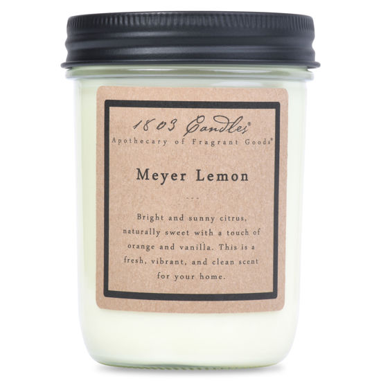 Meyer Lemon Jar by 1803 Candles