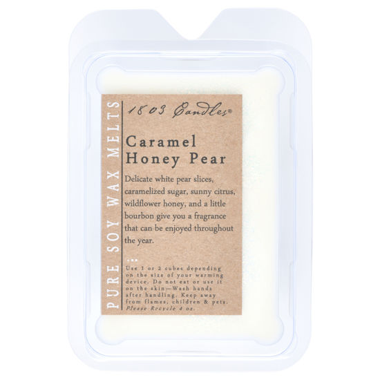 Caramel Honey Pear Melters by 1803 Candles