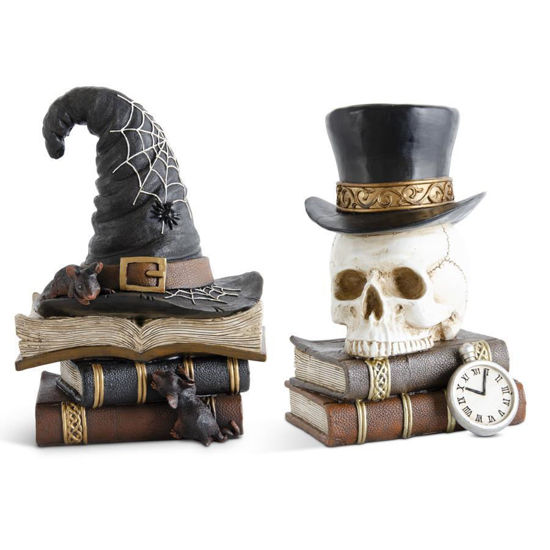 Halloween Stacked Books by K & K Interiors