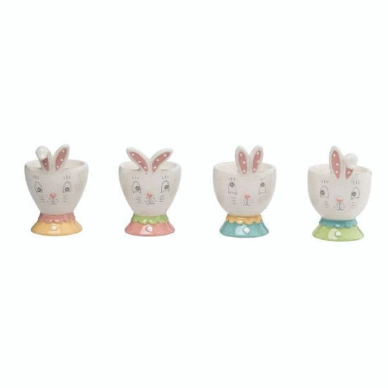 Dol Easter Dottie Egg Cup Set of 4 by Transpac