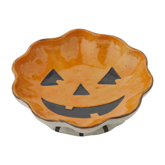 Pumpkin Candy Bowl by Mudpie