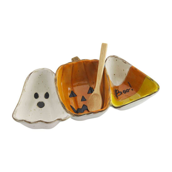 Halloween Triple Candy Dish Set by Mudpie
