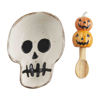 Skull Shaped Candy Bowl Set by Mudpie