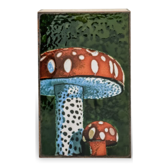 Mushroom Spiritile by Houston Llew