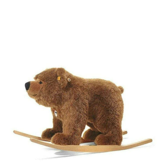 Urs Riding Bear, Brown Tipped by Steiff