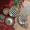 Courtly Check Cork Back Coasters - Set of 4 by MacKenzie-Childs