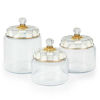 Sterling Check Kitchen Canister - Small by MacKenzie-Childs
