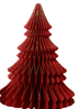 Honeycomb Red Tree Large by Bethany Lowe