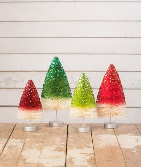 Retro Holiday Sparkle Trees S4 by Bethany Lowe
