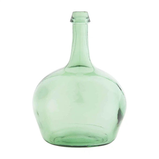 Green Bottleneck Vase by Mudpie