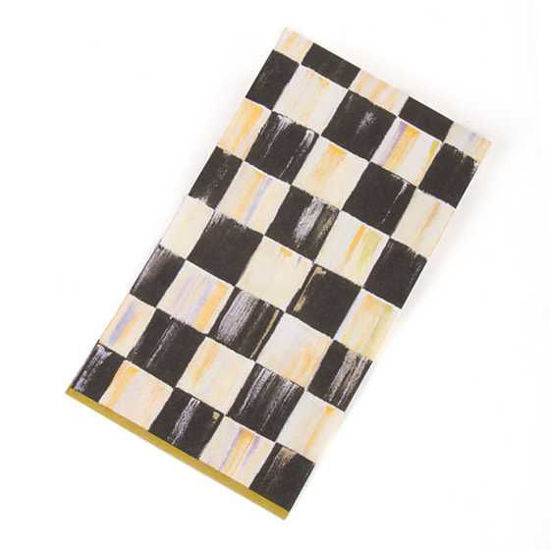 Courtly Check Paper Napkins - Guest - Gold by MacKenzie-Childs