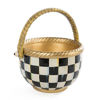 Courtly Check Basket - Large by MacKenzie-Childs