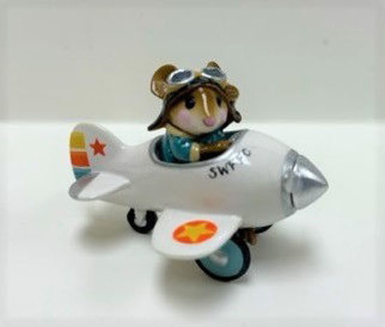 Pedal Plane M-309 (White) by Wee Forest Folk®