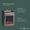 Hearthstone Glass Illumination Fragrance Warmer by Candle Warmer