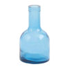 Blue Short Glass Vase by Mudpie