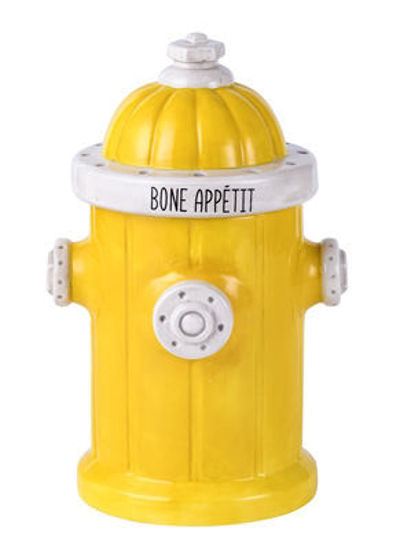 Fire Hydrant Yellow Treat Jar by Blue Sky Clayworks