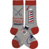 Awesome Barber Socks by Primitives by Kathy