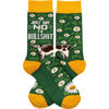 Just Say No To Bullshit Socks by Primitives by Kathy