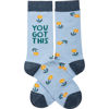 You Got This Socks by Primitives by Kathy