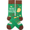 Here For The Snacks Socks by Primitives by Kathy