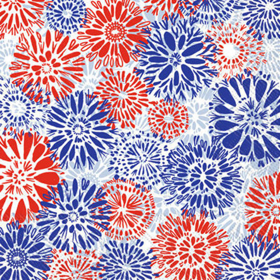 July Flowers Cocktail Napkins by Boston International