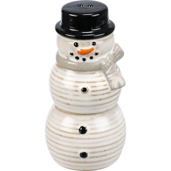 Snowman Salt And Pepper Set by Primitives by Kathy