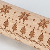 Christmas Small Embossing Rolling Pin by Primitives by Kathy