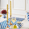 Royal Check Enamel Compote - Small by MacKenzie-Childs